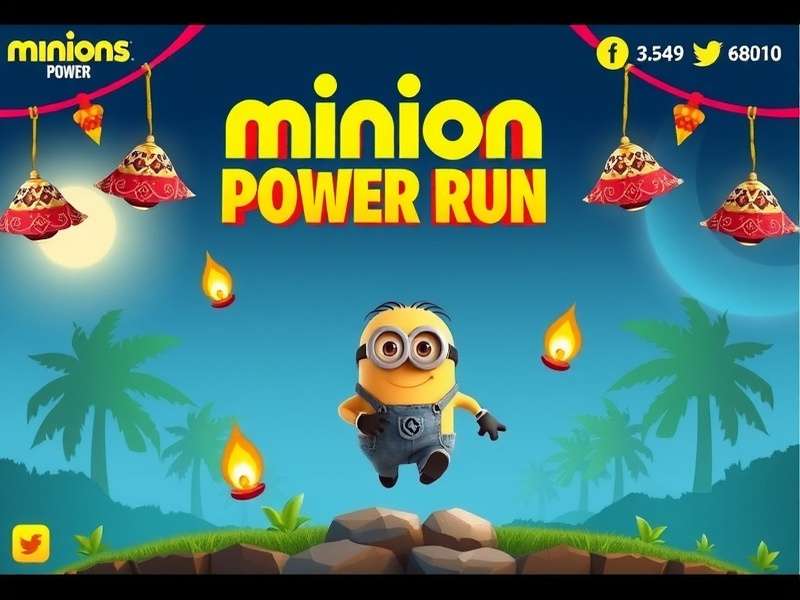 Minion Power Run Game Banner